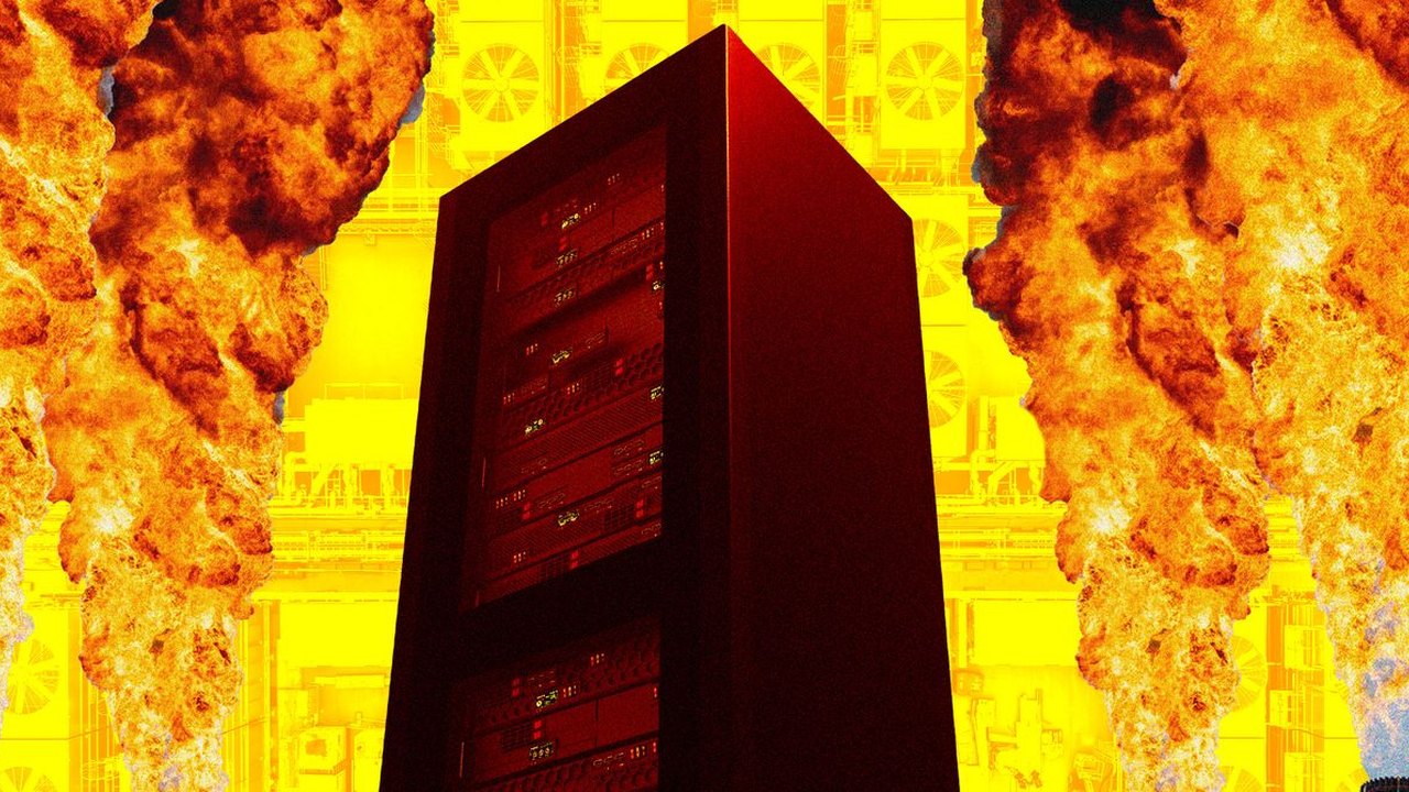 AI-generated conceptual illustration for Anthropic IPO Highlights Risks of AI Data Center Natural Gas Reliance