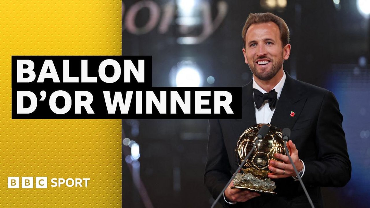 AI-generated conceptual illustration for Harry Kane Claims Prestigious Ballon d'Or Honor