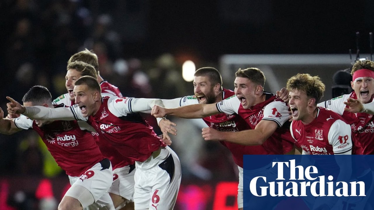 AI-generated conceptual illustration for League Two Fleetwood Stuns Arsenal in Carabao Cup Penalty Shootout
